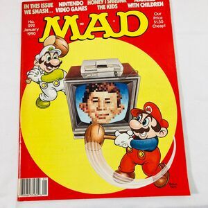 MAD Magazine #292 January 1990 (Nintendo Video Games) Great Condition